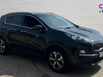 Used Kia Sportage 130 HP (95 kW) 2021 Black SUV