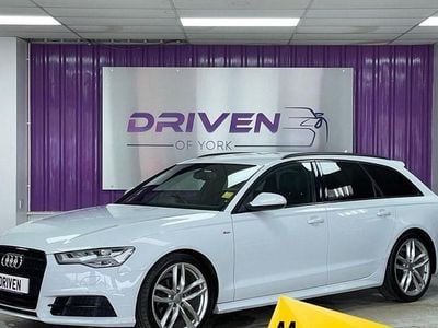 Used Audi A6 Black Edition 272 HP (200 kW) 2017 White Estate