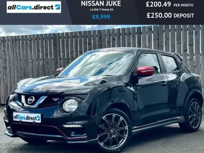 Used Nissan Juke Nismo RS 218 HP (160 kW) 2017 Black SUV