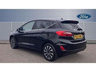 Used Ford Fiesta Titanium 125 HP (91 kW) 2023 Black Hatchback