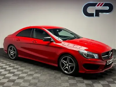 Used Mercedes CLA180 AMG 122 HP (89 kW) 2013 Red Sedan