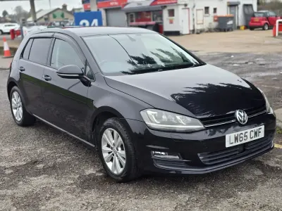 Used VW Golf VII 85 HP (62 kW) 2016 Black Hatchback