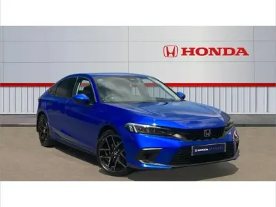Used Honda Civic Advance 143 HP (105 kW) 2024 Blue Hatchback