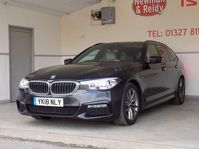 Black Used 2018 BMW 520 M Sport Estate | £16,995 (Fair price)