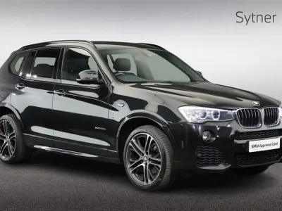 Used BMW X3 M Sport 187 HP (137 kW) 2016 Black SUV