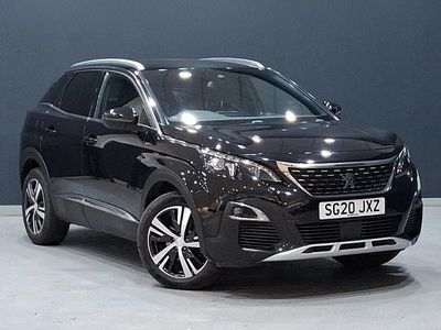 Used Peugeot 3008 GT-line 131 HP (96 kW) 2020 Black SUV