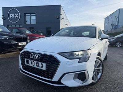 Used Audi A3 Sportback Sport 110 HP (80 kW) 2020 White Hatchback