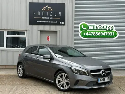 Used Mercedes A200 Premium 136 HP (100 kW) 2016 Grey Hatchback