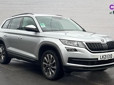 Silver Used 2021 Skoda Kodiaq SE Drive SUV | £18,490 (Fair price)