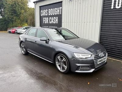 Grey Used 2016 Audi A4 S-Line Sedan | £12,950 (Fair price)