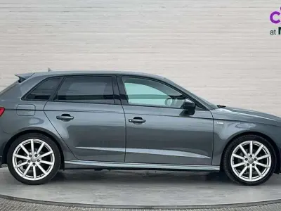 Used Audi A3 Black Edition 150 HP (110 kW) 2018 Grey Sedan