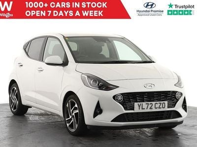 Used Hyundai i10 Premium 2023 White Hatchback