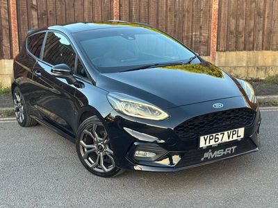 Black Used 2017 Ford Fiesta ST-Line Hatchback | £6,995 (A bit pricey)