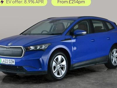 Used Skoda Enyaq iV ecoSuite 131 kW (179 HP) 2022 Blue SUV