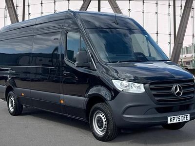 Begagnad Mercedes Sprinter 150 HK (110 kW) 2025 Svart Van