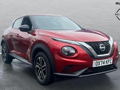 Used Nissan Juke N-Connecta 114 HP (83 kW) 2025 Red SUV