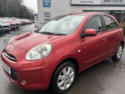 Red Used 2011 Nissan Micra Acenta Hatchback | £5,495 (Fair price)