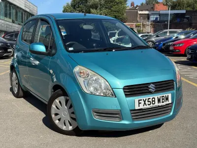 Used Suzuki Splash GLS 86 HP (63 kW) 2008 Turquoise Hatchback