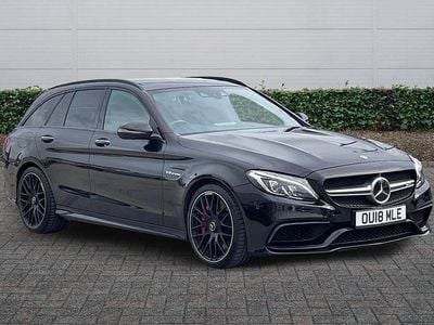 Used Mercedes C63S AMG Premium 2018 Black Estate