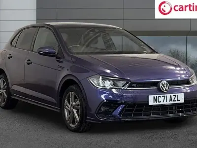 Used VW Polo R-line 95 HP (69 kW) 2022 Mauve/purple Hatchback