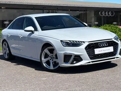 Used Audi A4 S-Line 150 HP (110 kW) 2024 White Sedan
