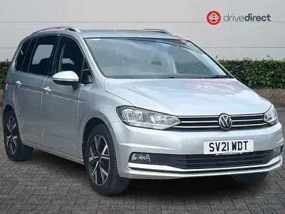 Used VW Touran SEL 150 HP (110 kW) 2021 Silver MPV