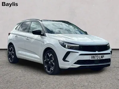 Used Vauxhall Grandland X Ultimate 130 HP (95 kW) 2023 White SUV