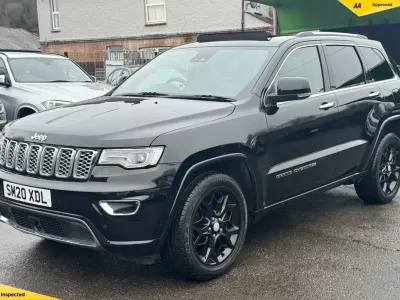Begagnad Jeep Grand Cherokee Overland 250 HK (183 kW) 2020 Svart SUV
