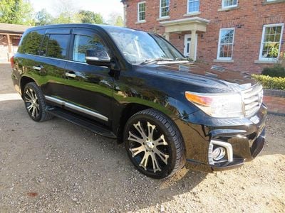 Black Used 2014 Toyota Land Cruiser SUV | £39,995 (Fair price)