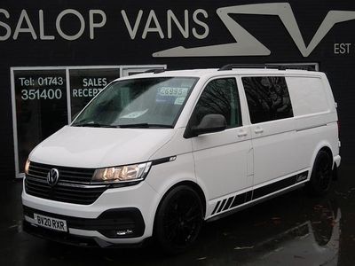 Used VW T6.1 Highline 150 HP (110 kW) 2020 White Van