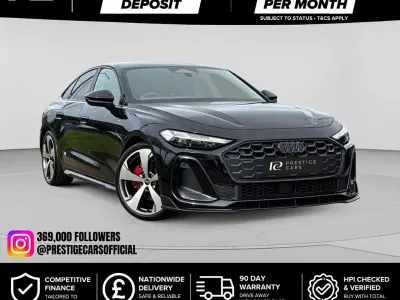 Used Audi A5 204 HP (150 kW) 2025 Black Hatchback