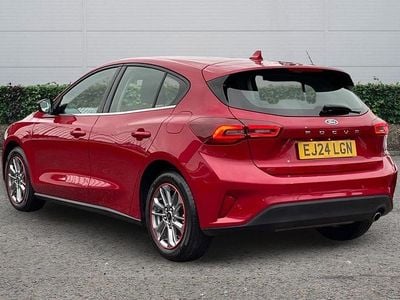 Used Ford Focus Titanium 2024 Red Hatchback
