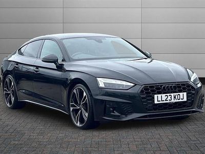 Begagnad Audi A5 Black Edition 163 HK (119 kW) 2023 Svart Sportkupé