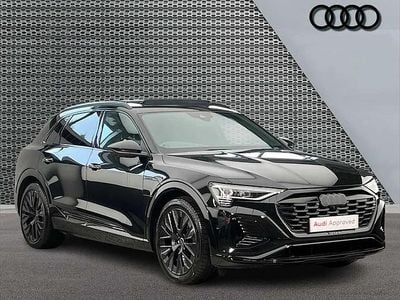 Used Audi Q8 e-tron Black Edition 250 kW (340 HP) 2024 Black SUV