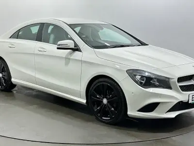 Used Mercedes CLA200 136 HP (100 kW) 2016 White Coupe