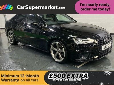 Black Used 2019 Audi A4 Black Edition Sedan | £17,697 (A bit pricey)