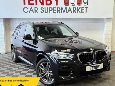 Used BMW X3 M Sport 190 HP (139 kW) 2020 Black SUV