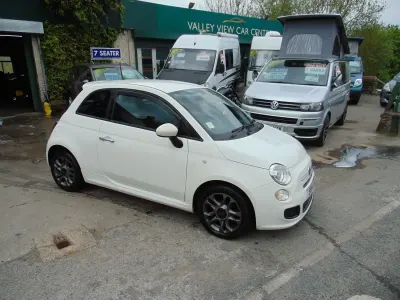 Used Fiat 500 S 69 HP (50 kW) 2014 White Hatchback