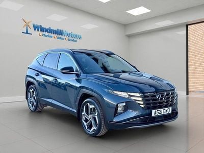 Blue Used 2021 Hyundai Tucson Premium SUV | £15,450 (Fair price)