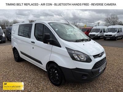 Used Ford Transit Custom 105 HP (77 kW) 2017 White Van