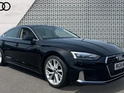 Used Audi A5 Sportback Sport 150 HP (110 kW) 2024 Black Hatchback