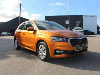 Used Skoda Fabia Comfort 110 HP (80 kW) 2022 Orange Hatchback