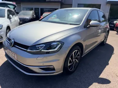 Used VW Golf VII Edition 115 HP (84 kW) 2019 Silver Hatchback