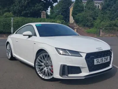 Used Audi TT S-Line 245 HP (180 kW) 2019 White Coupe
