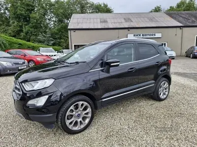 Used Ford Ecosport Titanium 125 HP (91 kW) 2020 Black SUV