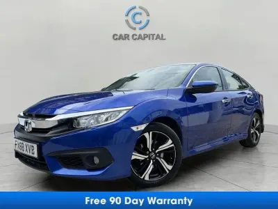 Used Honda Civic SR 120 HP (88 kW) 2018 Blue Sedan