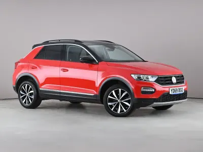Used VW T-Roc Design 150 HP (110 kW) 2019 Red SUV
