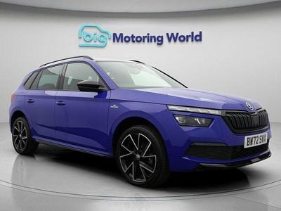 Begagnad Skoda Kamiq Monte Carlo 2023 Blå SUV