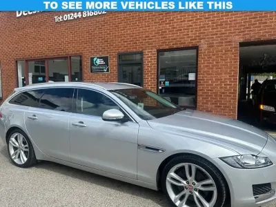 Used Jaguar XF Sportbrake Portfolio 300 HP (220 kW) 2018 Silver Estate