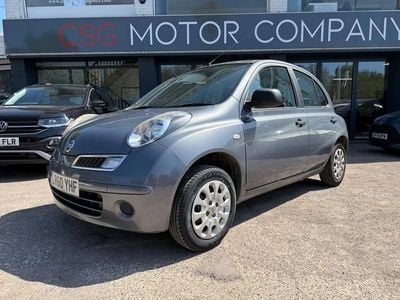 Begagnad Nissan Micra Visia 79 HK (58 kW) 2010 Grå Halvkombi